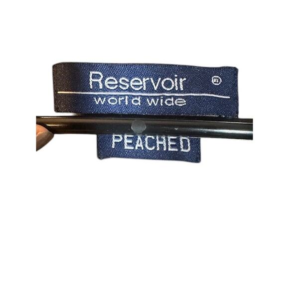 Reservoir Dark Tan Collared Short Sleeve Dressy Button Down Shirt Men Sz 2XL - Picture 8 of 8